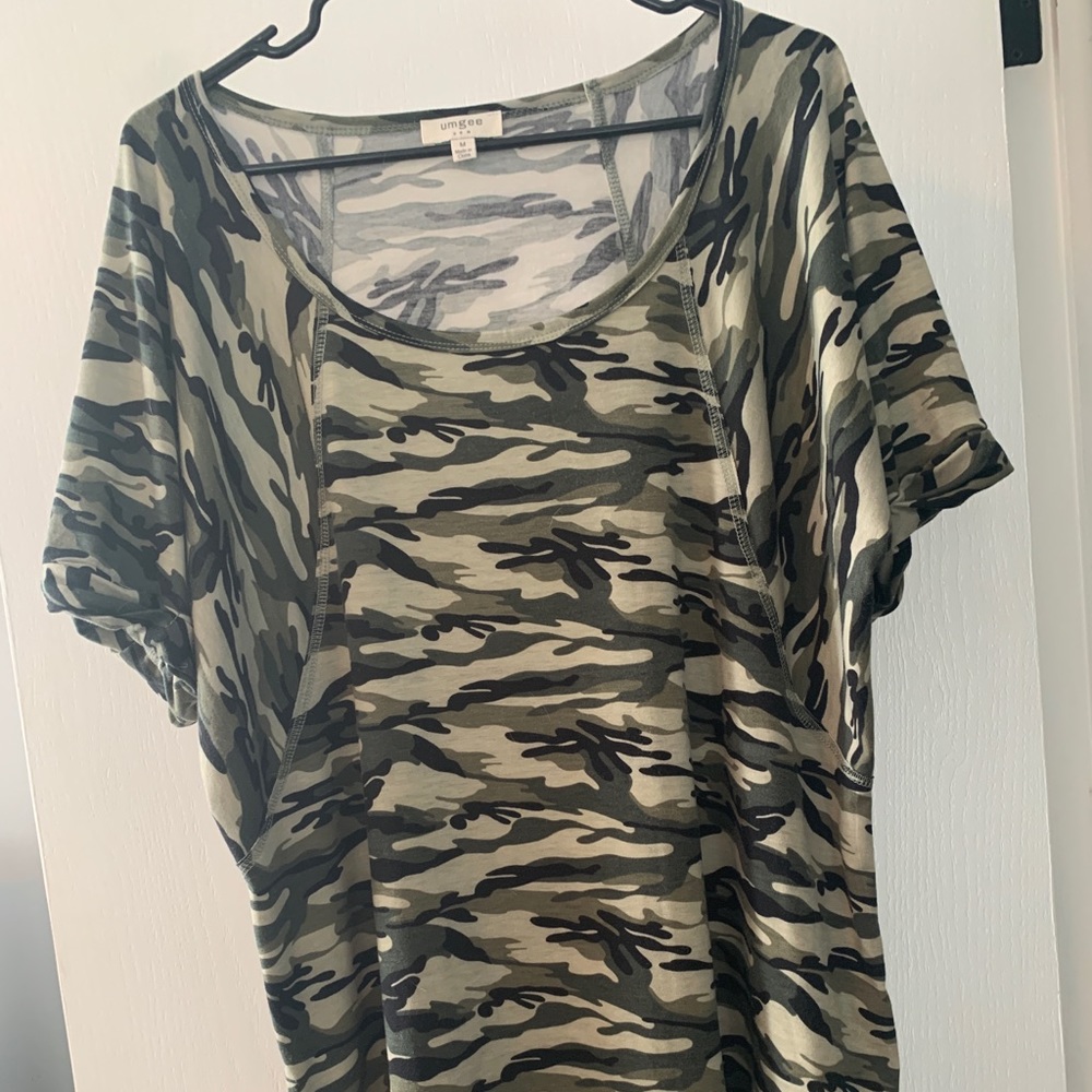 Camo Tunic T-shirt